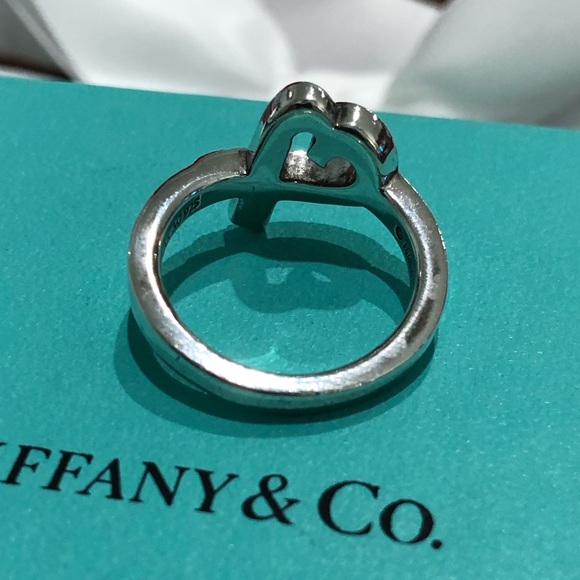 Tiffany & Co. Open Heart Ring - Picture 7 of 12